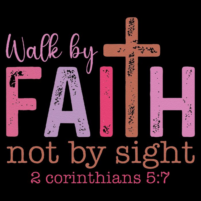 Walk By Faith Not By Sight God Faith Jesus Premium T-Shirt