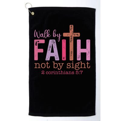 Walk By Faith Not By Sight God Faith Jesus Golf Towel
