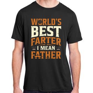 World's Best Farter I Mean Father Adult ChromaSoft Performance T-Shirt