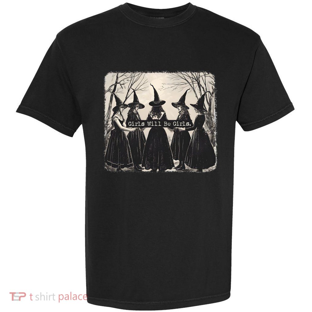 Will Be Funny Witch Witchy Vibes Great Gift Garment-Dyed Heavyweight T-Shirt