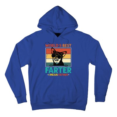 Worlds Best Farter I Mean Father Best Dad Ever Cool Dog Hoodie