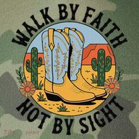 Walk by Faith Not by Sight Western Boots Legacy Tie Dye Trucker Hat