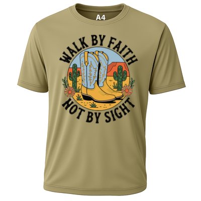 Walk by Faith Not by Sight Western Boots Performance Shirt