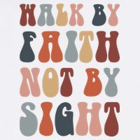 Walk By Faith Not By Sight Bible Verse Christian Visor