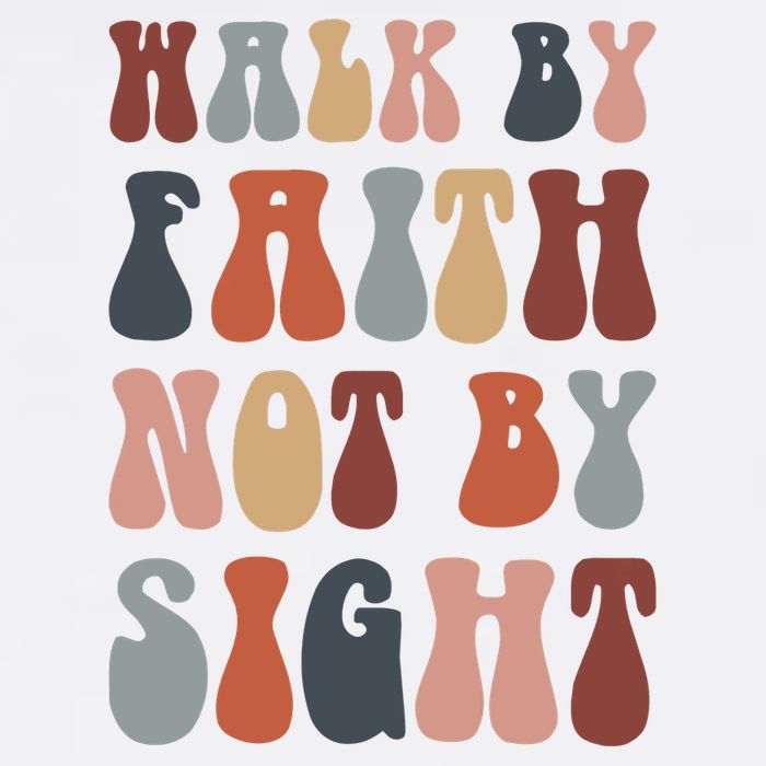 Walk By Faith Not By Sight Bible Verse Christian Visor