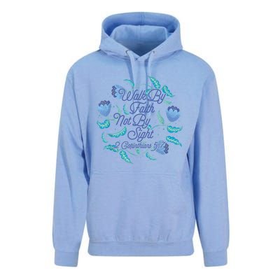 Walk By Faith Not By Sight 2 Corinthians 5:7 Unisex Surf Hoodie