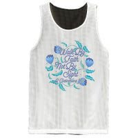 Walk By Faith Not By Sight 2 Corinthians 5:7 Mesh Reversible Basketball Jersey Tank