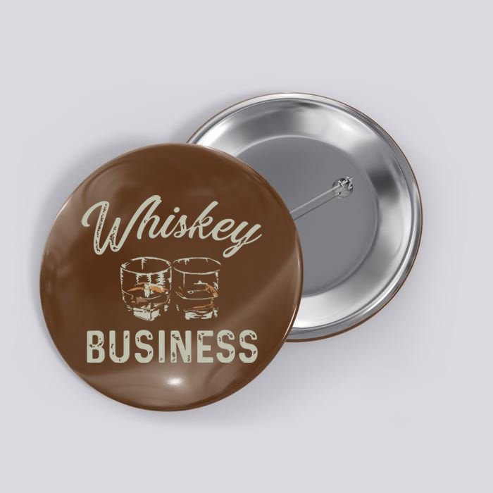 Whiskey Business Funny Vintage Shot Glasses Alcohol Drinking Button