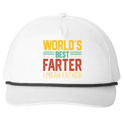 World's Best Farter I Mean Father Tank Top Snapback Five-Panel Rope Hat