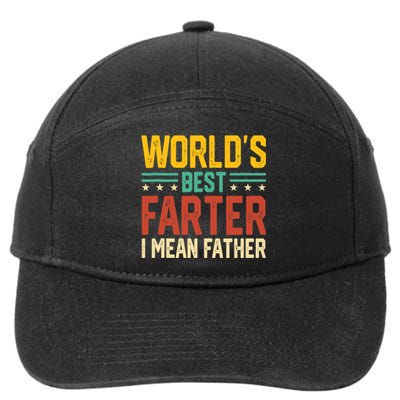 World's Best Farter I Mean Father Tank Top 7-Panel Snapback Hat