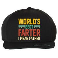 World's Best Farter I Mean Father Tank Top Wool Snapback Cap