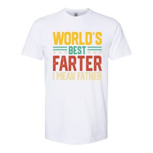 World's Best Farter I Mean Father Tank Top Softstyle CVC T-Shirt