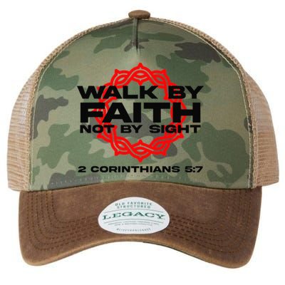 Walk By Faith Not By Sight 2 Corinthians 5 7 Jesus Legacy Tie Dye Trucker Hat