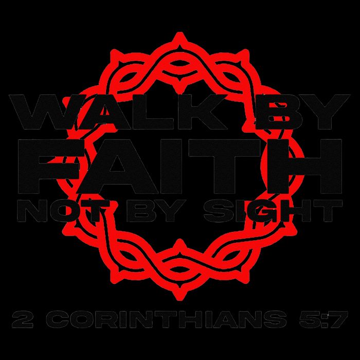 Walk By Faith Not By Sight 2 Corinthians 5 7 Jesus Backpack