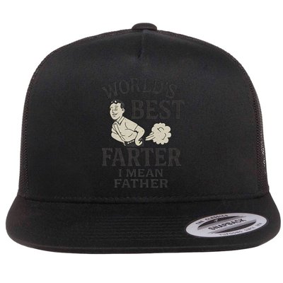 World's Best Farter I Mean Father Flatbill Hat