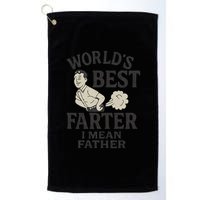 World's Best Farter I Mean Father Golf Towel