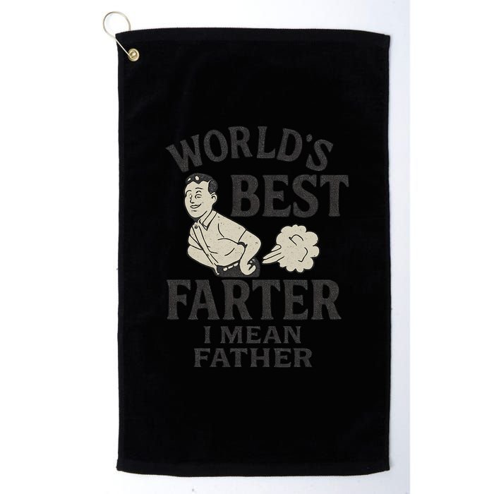 World's Best Farter I Mean Father Golf Towel
