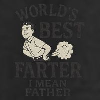 World's Best Farter I Mean Father Golf Towel