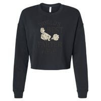 World's Best Farter I Mean Father Cropped Pullover Crew