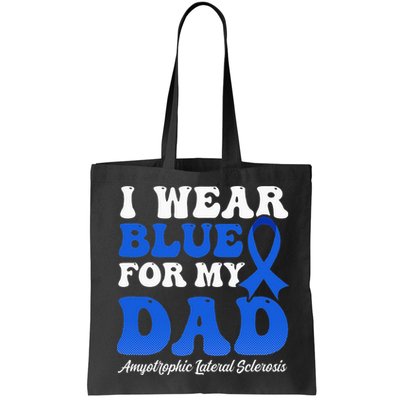 Wear Blue For Dad Design Als Awarenesss Bag