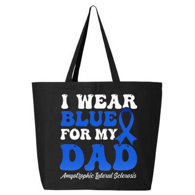 Wear Blue For Dad Design Als Awarenesss 25L Jumbo Tote