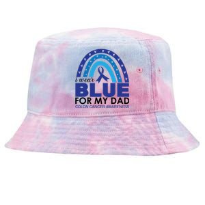 Wear Blue For My Dad_Black Tie-Dyed Bucket Hat