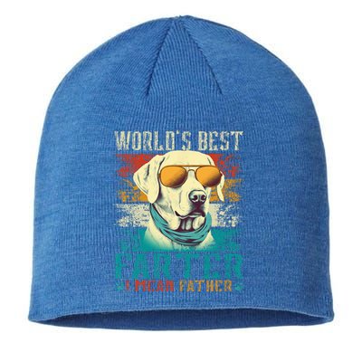 Worlds Best Farter I Mean Father Best Dad Ever Cool Dog Sustainable Beanie