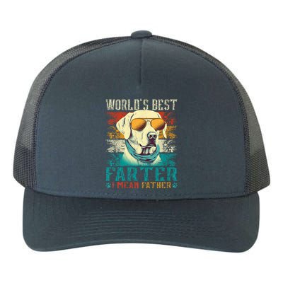 Worlds Best Farter I Mean Father Best Dad Ever Cool Dog Yupoong Adult 5-Panel Trucker Hat