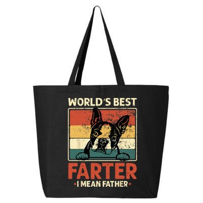 Worlds Best Farter I Mean Father Best Dad Ever Cool Dog 25L Jumbo Tote