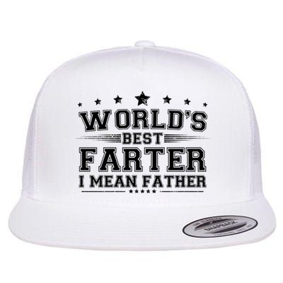 Worlds Best Farter I Mean Father Flatbill Hat