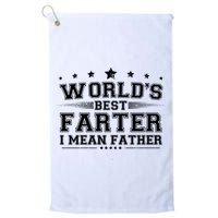 Worlds Best Farter I Mean Father Golf Towel