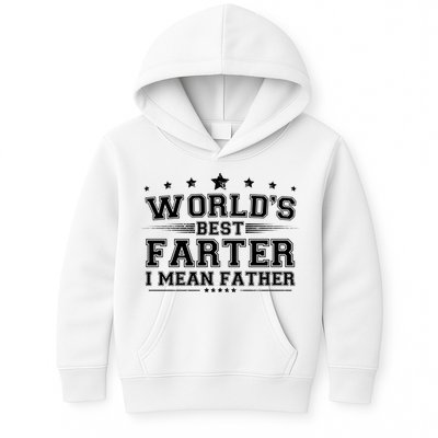 Worlds Best Farter I Mean Father Kids Hoodie