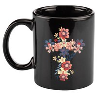 Walk By Faith Not By Sight Jesus Is The Light Bible Verse .Png 11oz C Handle Ceramic Mug