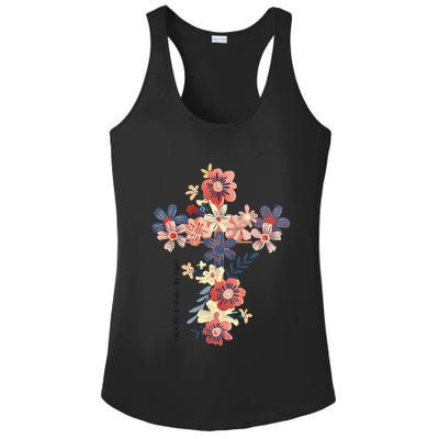 Walk By Faith Not By Sight Jesus Is The Light Bible Verse .Png Ladies PosiCharge Competitor Racerback Tank