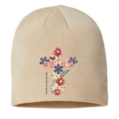 Walk By Faith Not By Sight Jesus Is The Light Bible Verse .Png Sustainable Beanie