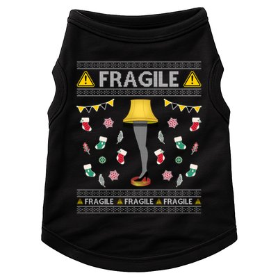 Wild Bobby Fragile Leg Lamp Christmas Story Funny Ugly Doggie Tank