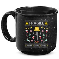 Wild Bobby Fragile Leg Lamp Christmas Story Funny Ugly 15oz Campfire Ceramic Mug