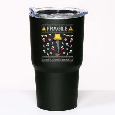 Wild Bobby Fragile Leg Lamp Christmas Story Funny Ugly Tumbler