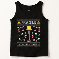 Wild Bobby Fragile Leg Lamp Christmas Story Funny Ugly Tank Top