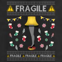 Wild Bobby Fragile Leg Lamp Christmas Story Funny Ugly Microfiber Hand Towel