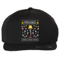 Wild Bobby Fragile Leg Lamp Christmas Story Funny Ugly Wool Snapback Cap
