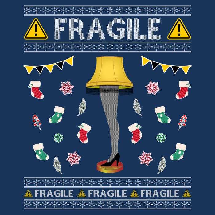 Wild Bobby Fragile Leg Lamp Christmas Story Funny Ugly Infant Baby Jersey Bodysuit