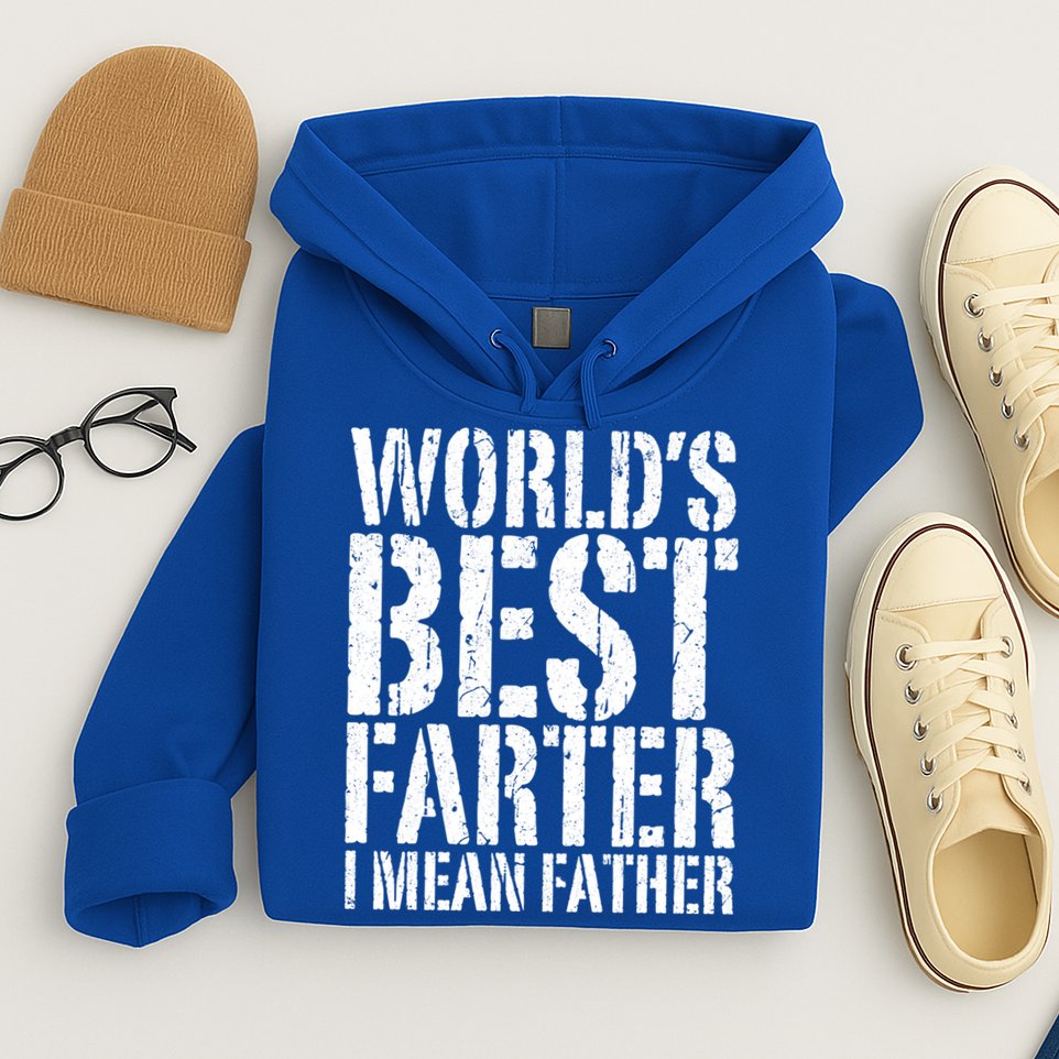 WorldS Best Farter I Mean Father Funny Gift Fathers Day Great Gift Hoodie