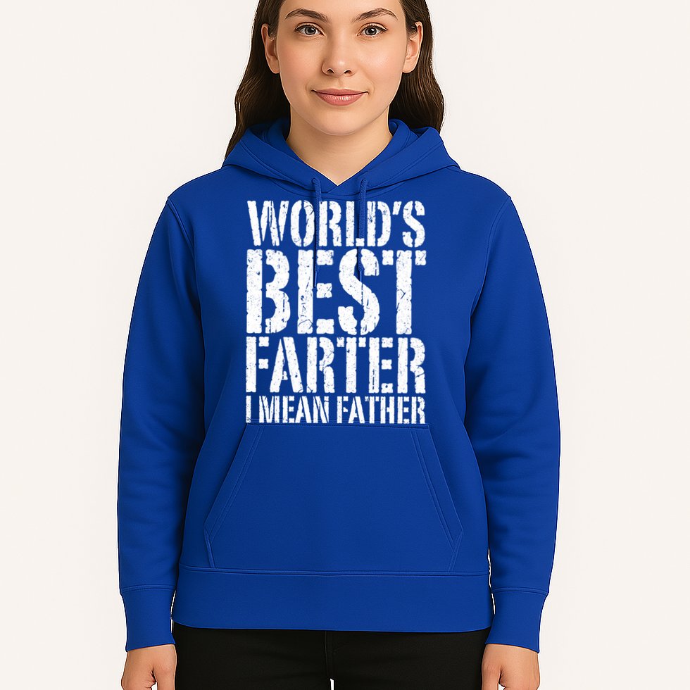 WorldS Best Farter I Mean Father Funny Gift Fathers Day Great Gift Hoodie