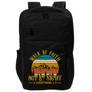 Walk By Faith Not By Sight 2 Corinthians 5:7 Impact Tech Backpack