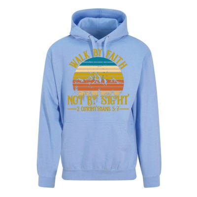 Walk By Faith Not By Sight 2 Corinthians 5:7 Unisex Surf Hoodie