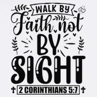 Walk By Faith Not By Sight Bible Verse 2 Corinthians 57  Wool Snapback Cap
