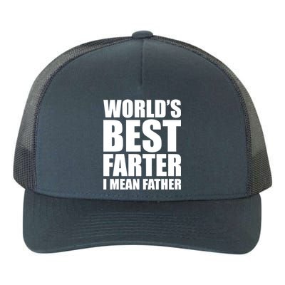 WorldS Best Farter I Mean Father Yupoong Adult 5-Panel Trucker Hat