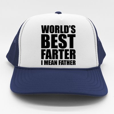 WorldS Best Farter I Mean Father Trucker Hat