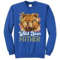 Wild Bear Father For Father's Day Gift Sweatshirt